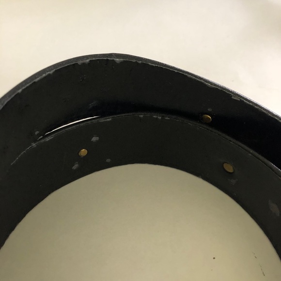 Louis Feraud Vintage leather and suede belt size42 - Picture 4 of 5